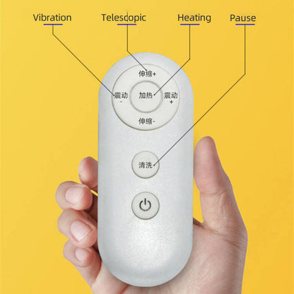 Automatic Thrusting Dildo Hidden in Plush Teddy Bear - Multi-Speed Vibrating Sex Toy for Women, Discreet Masturbation Tool